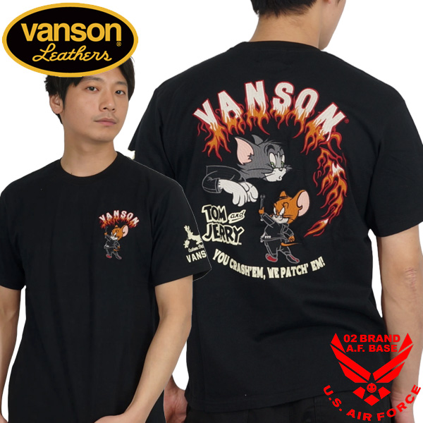 VANSON バンソン トムとジェリーコラボ ファイヤーサークル VANSON バンソン トムとジェリーコラボ ファイヤーサークル