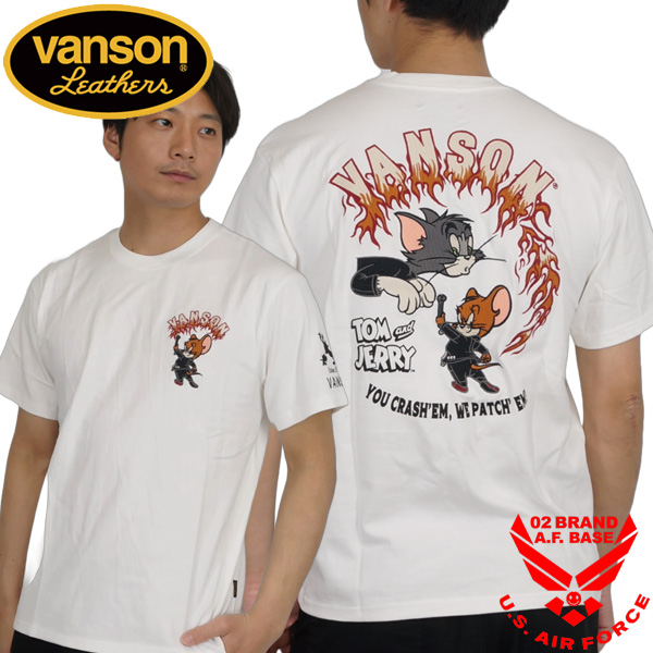 VANSON バンソン トムとジェリーコラボ ファイヤーサークル VANSON バンソン トムとジェリーコラボ ファイヤーサークル