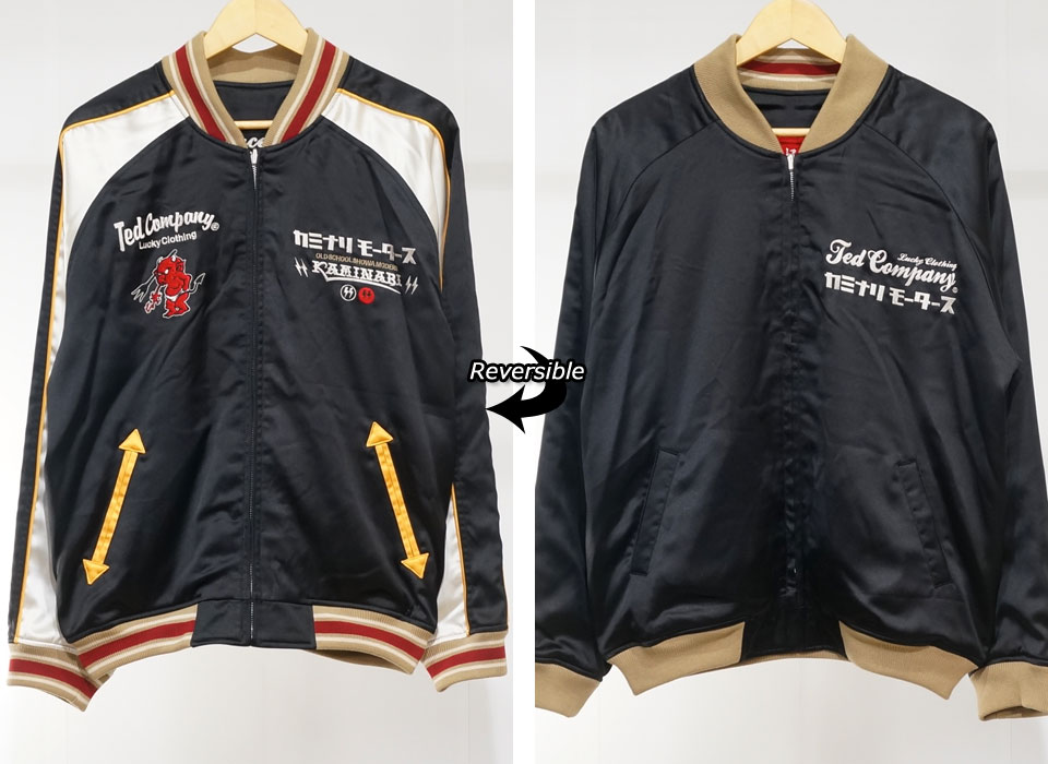 TEDMAN（テッドマン） カミナリモータース コラボ カミナリ麗心愚 刺繍