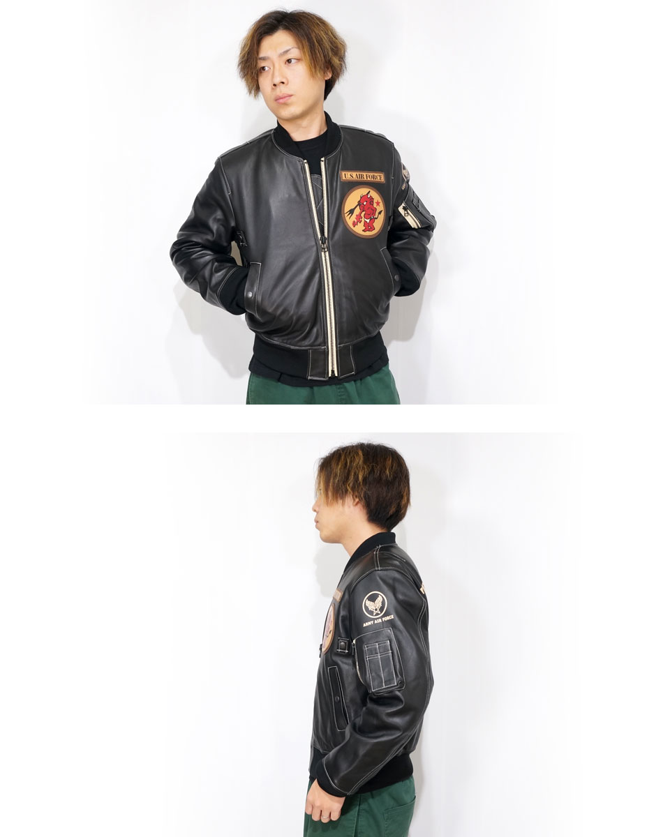 値下げ「希少」 テッドマン 30s復刻 ラムレザー G-1 トップガン 値下げ