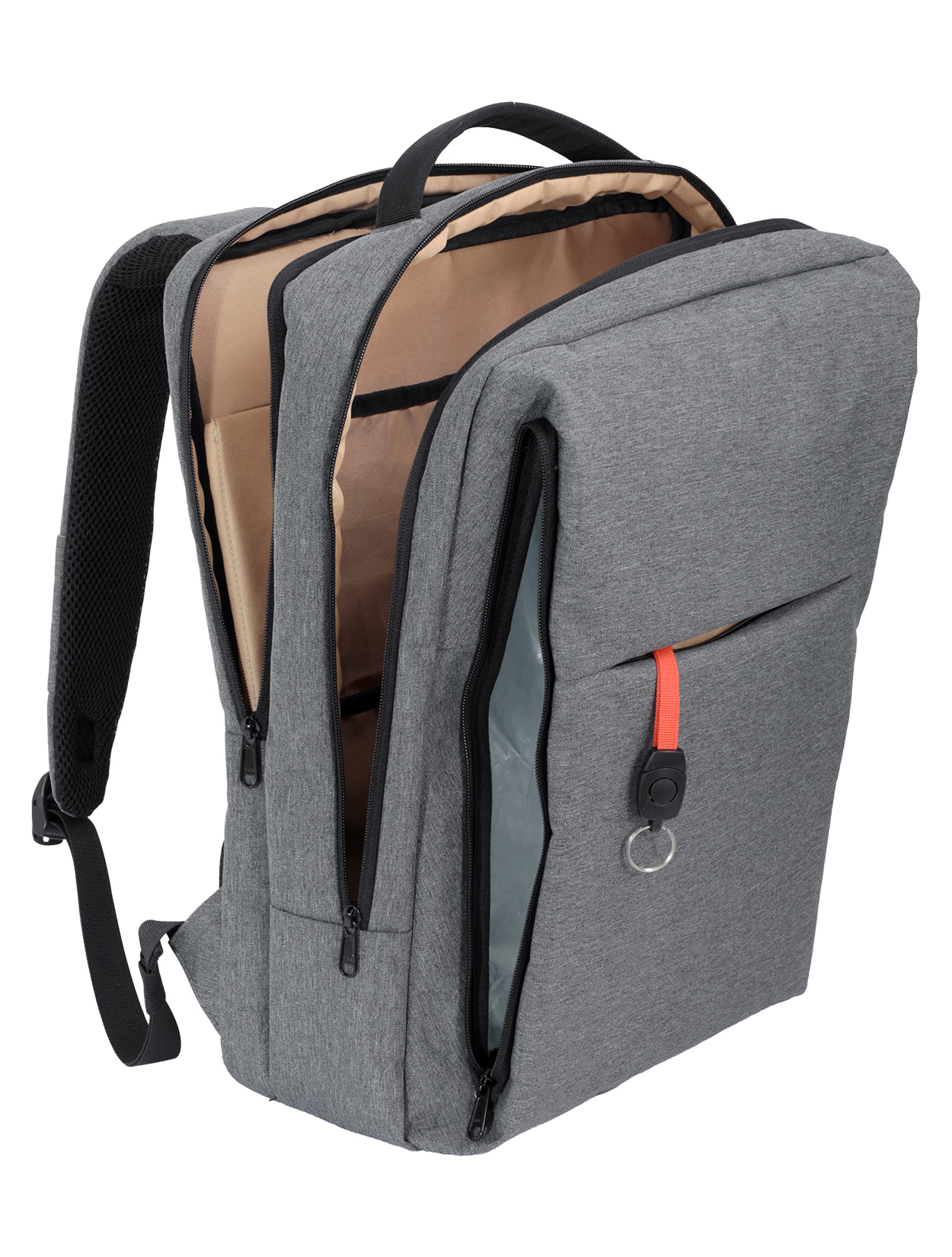 ビジネスリュック 送料無料 メンズ バックパック A4 軽量 防水 15インチ PC収納可能 USBポート シンプル ポケット 大容量 爆買 | ビジネスマンサポート | 04