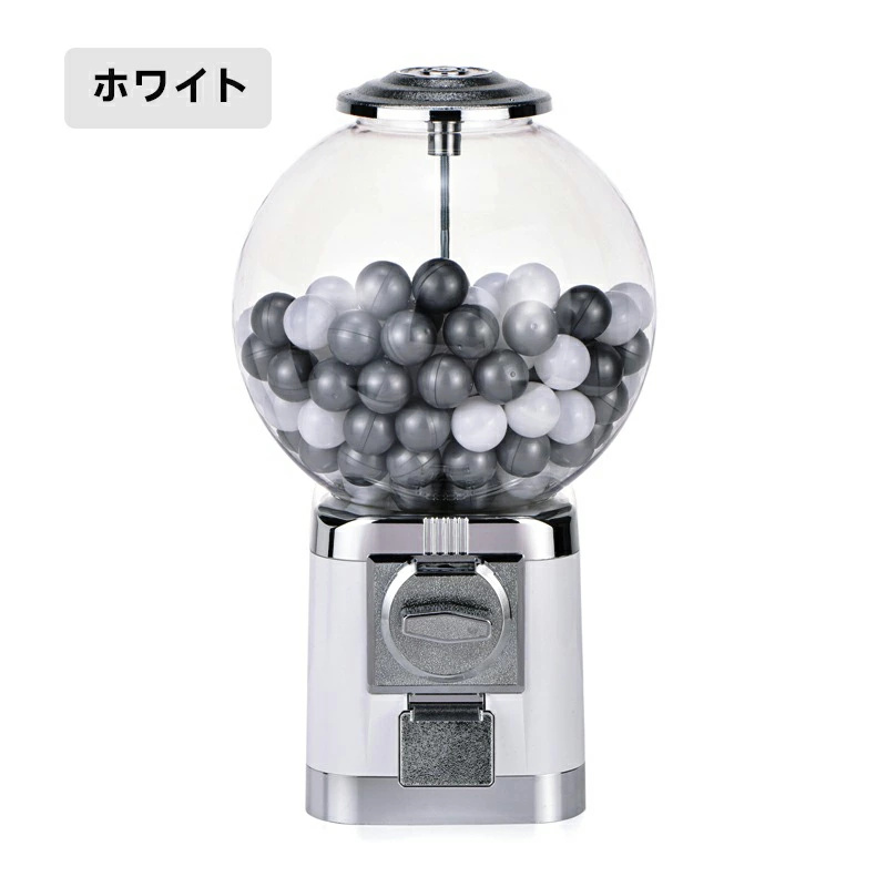 コーヒーカプセル収納型 ガチャマシーン ホワイト コーヒーカプセル収納 ガチャガチャマシーン コーヒーポッド収納