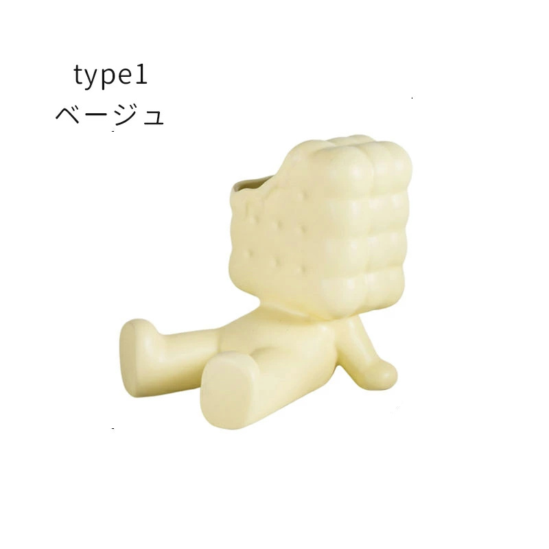 筆立て ペン立て 陶器 ペンスタンド 筆置き かわいい オシャレ 北欧