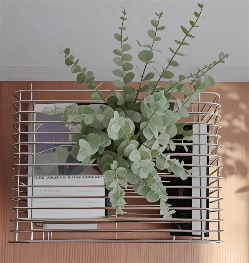 マガジンラック シルバー マガジンホルダー ニュースペーパースタンド