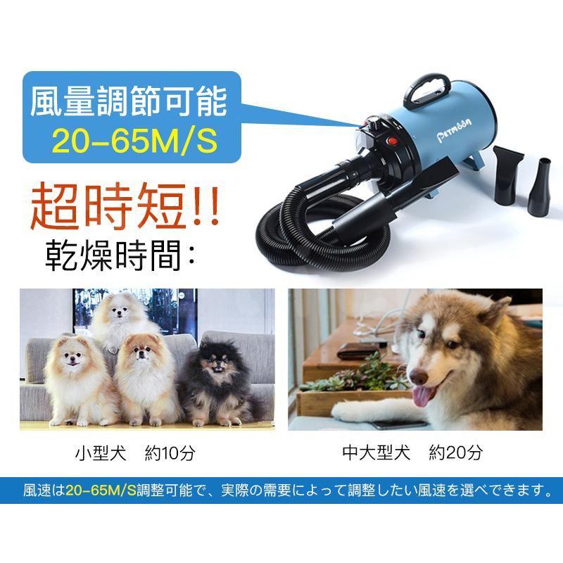 Petmoon ペットドライヤー 正規品 1年保証！業務用 犬 ペットヘアー