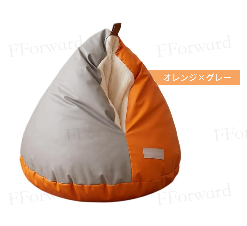 【2026新作】鶏のお尻の形をした猫用ベッド ペットベッド 洗える かわいい 猫ベッド 丸型 猫 クッション ふんわり あったか ふわふわ ふかふか 暖かい 四季兼用 | ブランド登録なし | 01