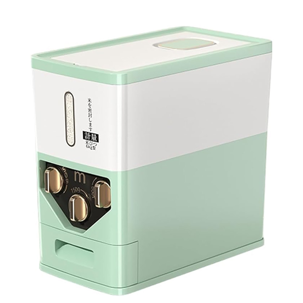 米びつ ライスストッカー 米櫃 こめびつ スリム 回転タイプ 引き出し式