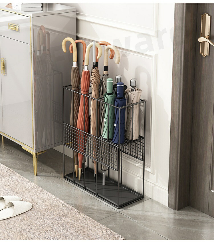 傘立て スリム おしゃれ コンパクト 10本収納可能 傘たて北欧 傘 収納