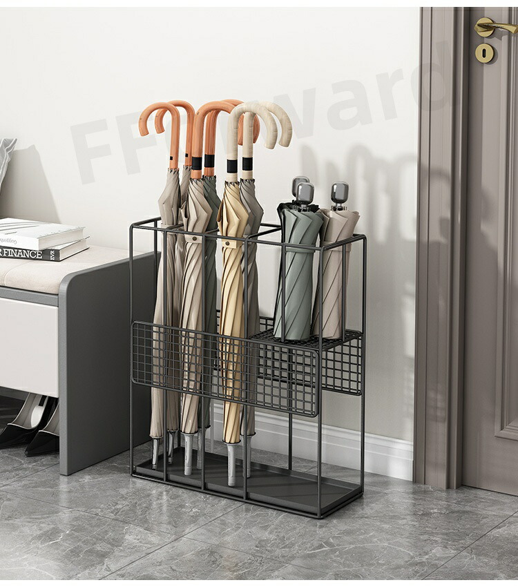 傘立て スリム おしゃれ コンパクト 10本収納可能 傘たて北欧 傘 収納