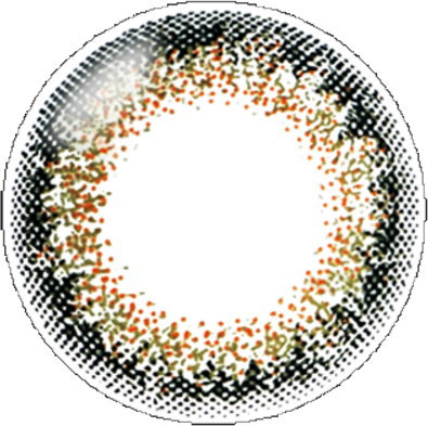 カラコン ネオサイト2ウィークシエル 1箱6枚 2週間使い捨て シエルグリーン シエルブラウン 度あり 度なし UV加工 カラコン 3トーン ツーウィーク ツーウイーク | NeoSight | 02