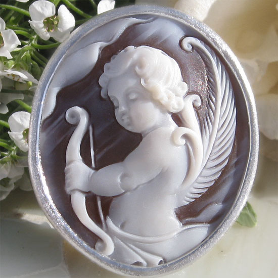 天使, 妖精のシェルカメオ カメオ専門店 千年ジュエリー Yahoo