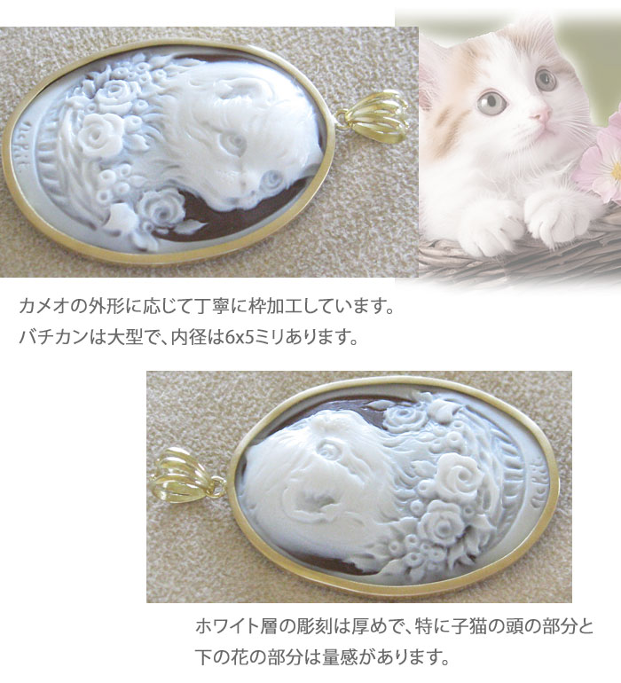 CAMEO（カメオ） アキート氏最新作 Mariano Achito作 サードニクス