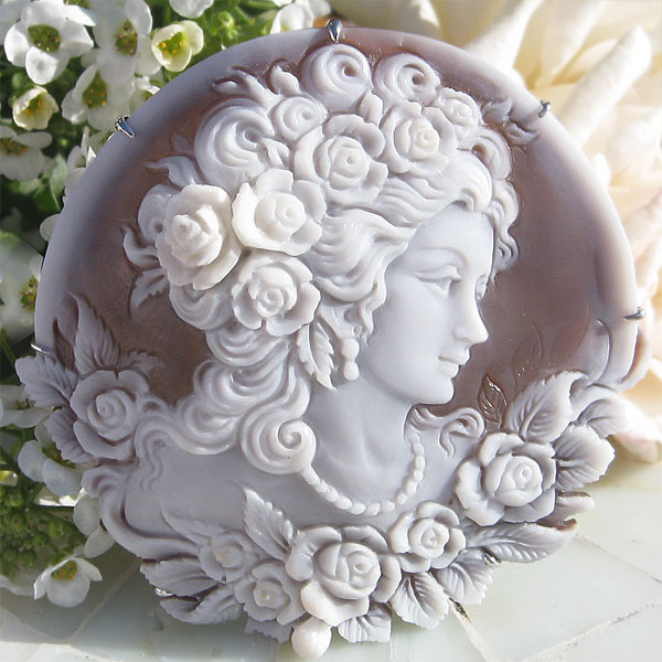 女性/ギリシャ神話/女神/絵画のシェルカメオ カメオ専門店Yahoo