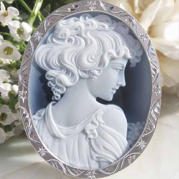 本場ドイツ産 ストーンカメオ(メノウカメオ)のカタログ カメオ専門店