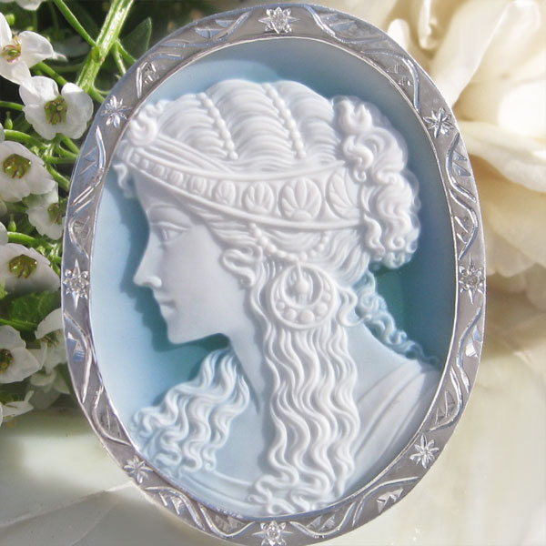 本場ドイツ産 ストーンカメオ(メノウカメオ)のカタログ カメオ専門店