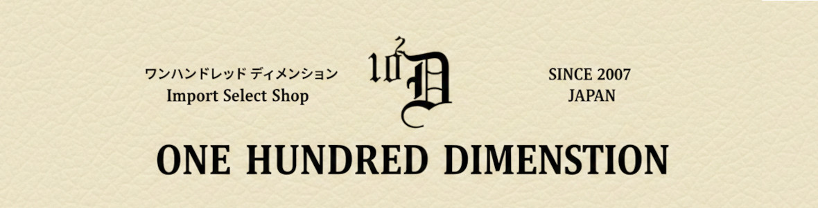 ONE HUNDRED DIMENSION Yahoo!店 ヘッダー画像