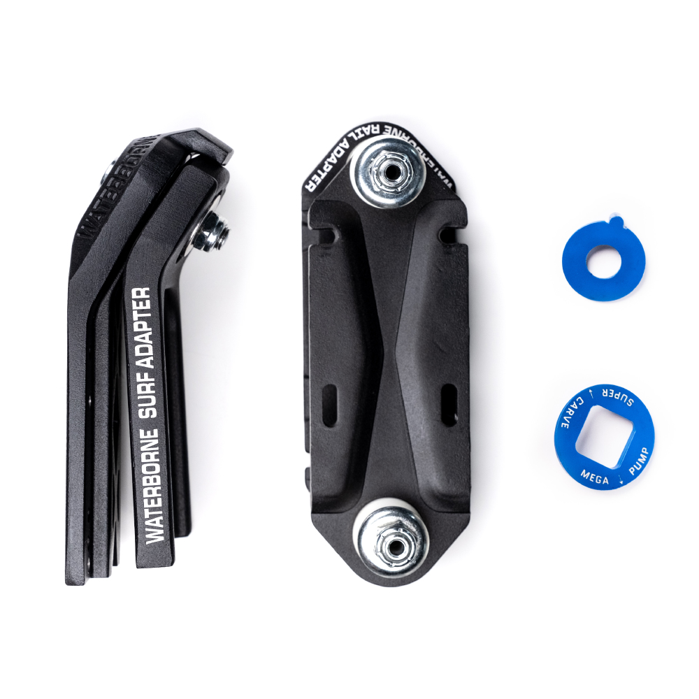 ウォーターボーン　トラックセット WATERBORNE サーフ＆レイルアダプター スケートボードトラックアアダプター WATERBORNEウォーターボーン