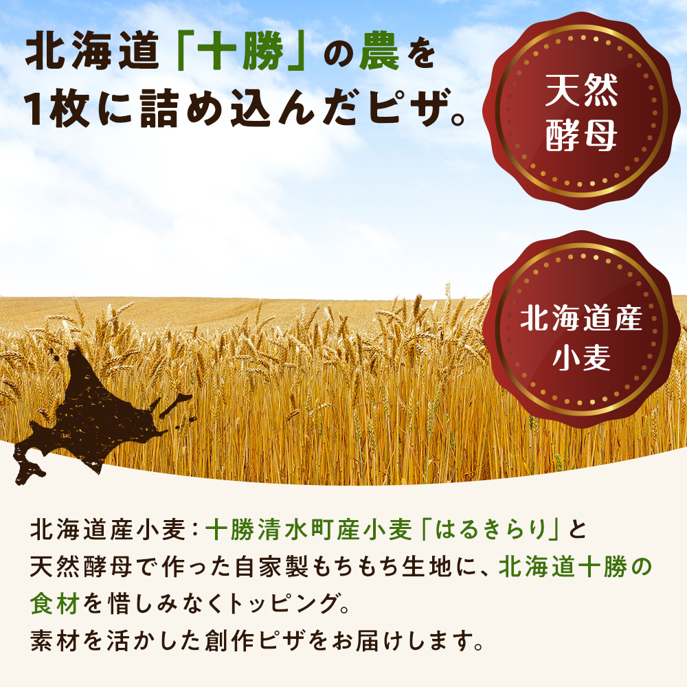 十勝の農"みのり"逸品 十勝たっぷりごろごろシーフードピザ [1枚]minori pizza みのり ピッツァ 冷凍ピザ《冷凍便》 | Sonoma Garden Foods | 02