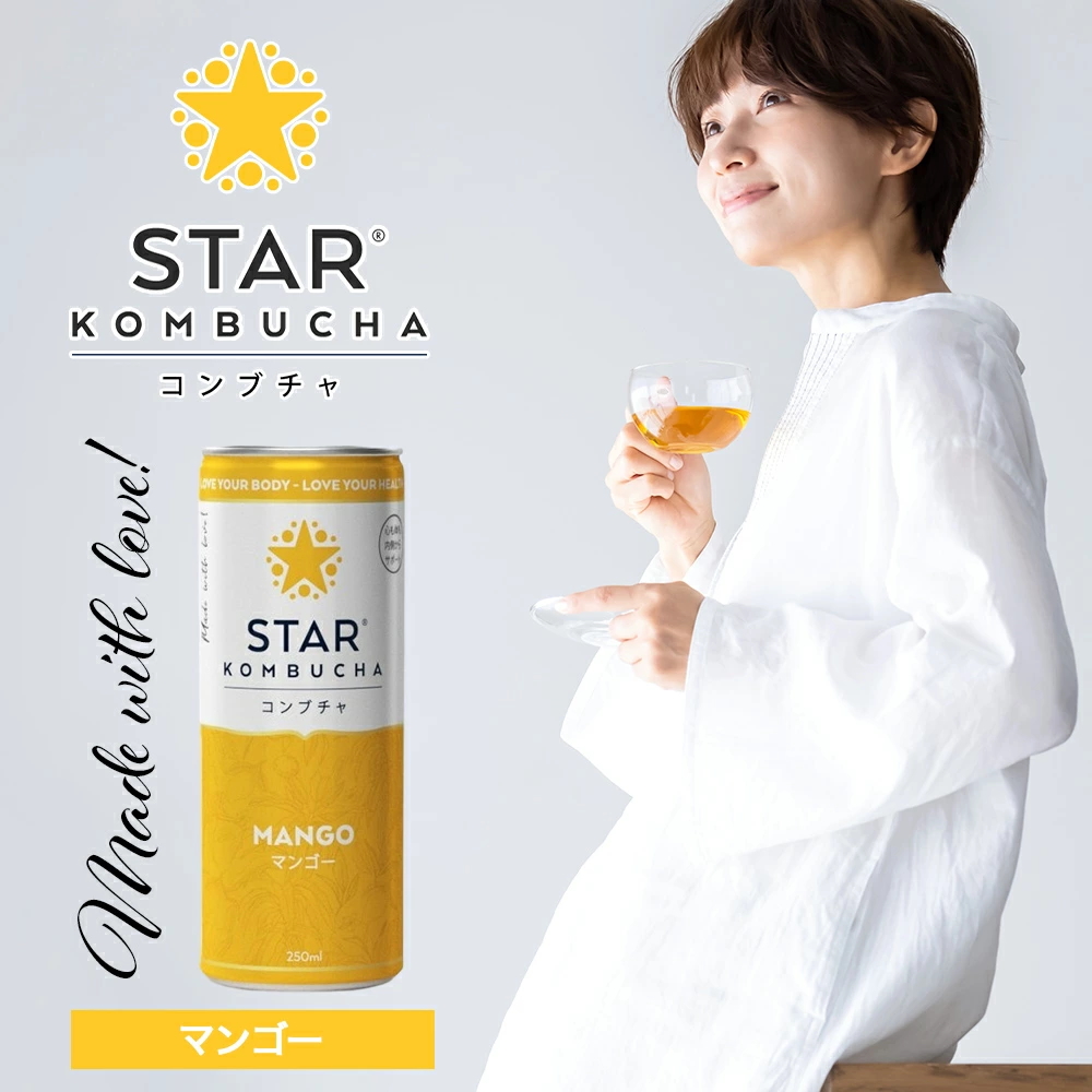 Sonoma Garden Foods 送料無料 スターコンブチャ マンゴー(発酵飲料 
