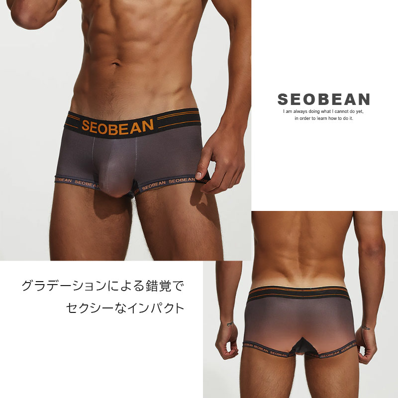 【期間限定】SEOBEAN セビン デイブレイク グラデーション ローライズ ボクサーパンツ M-XL｜101shop｜07