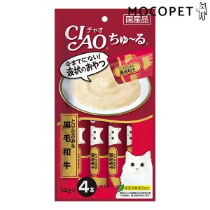 Amazon.co.jp: チャオ (CIAO) ちゅ~る まぐろ&贅沢サーモン 4本