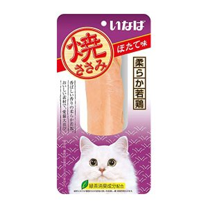 いなばペットフード]INABA 焼ささみ ほたてたらば味 1本 / 猫用 おやつ 4901133706639 #w-152422 :  w-152422-00-00 : モコペット - 通販 - Yahoo!ショッピング