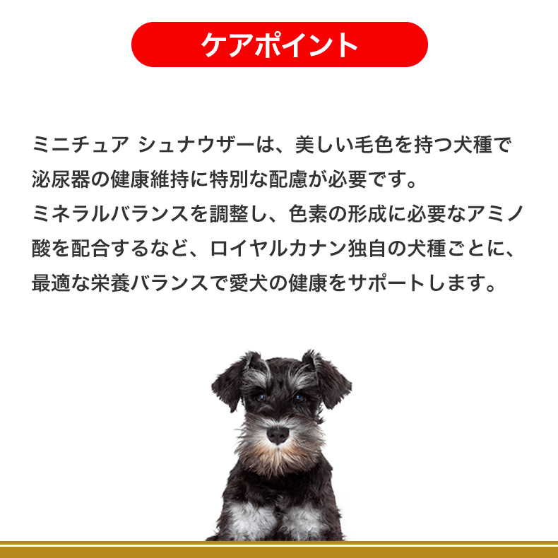 ロイヤルカナン ミニチュアシュナウザー 成犬〜高齢犬用 7.5kg