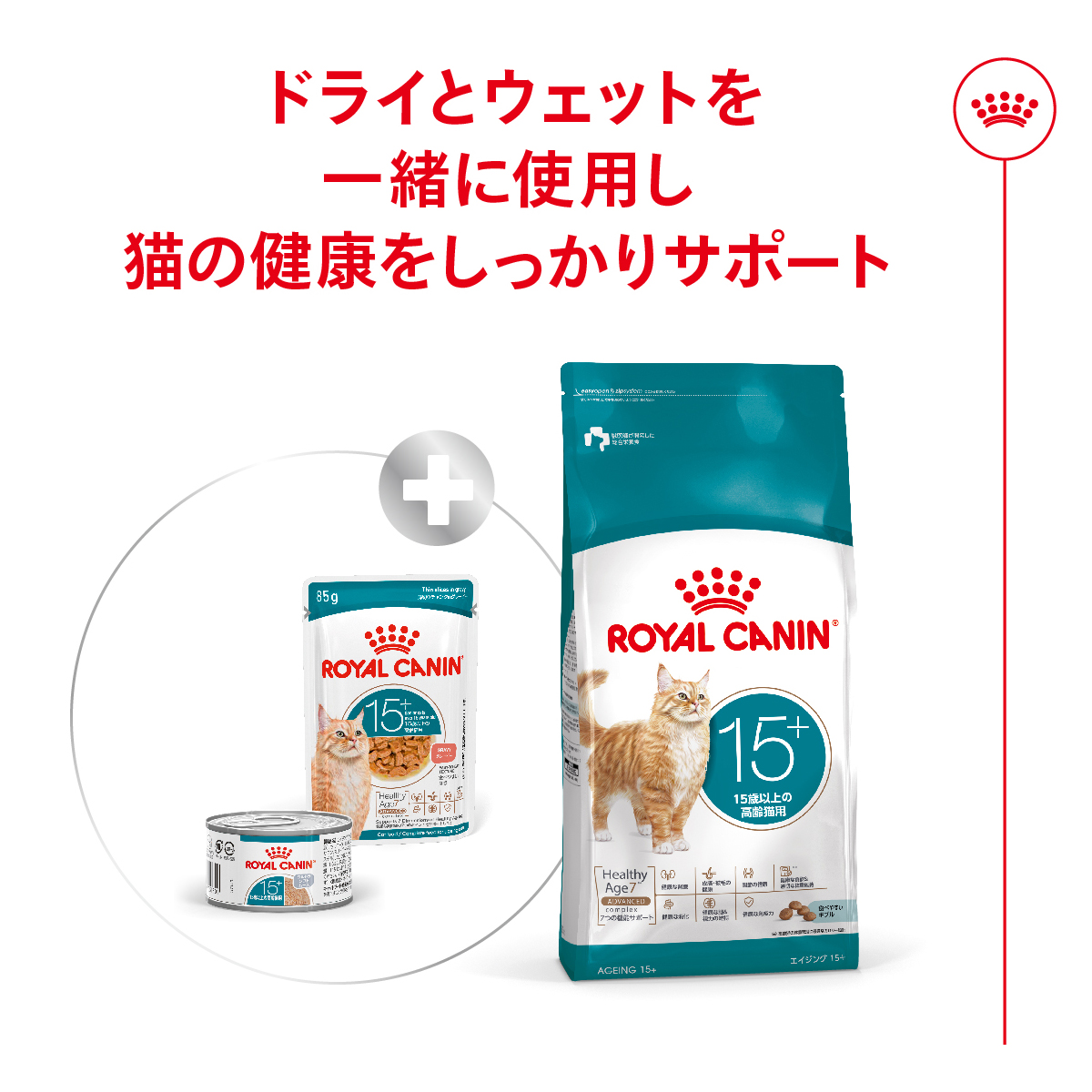 ロイヤルカナン（ROYAL CANIN） エイジング 15+ 15歳以上の高齢猫用