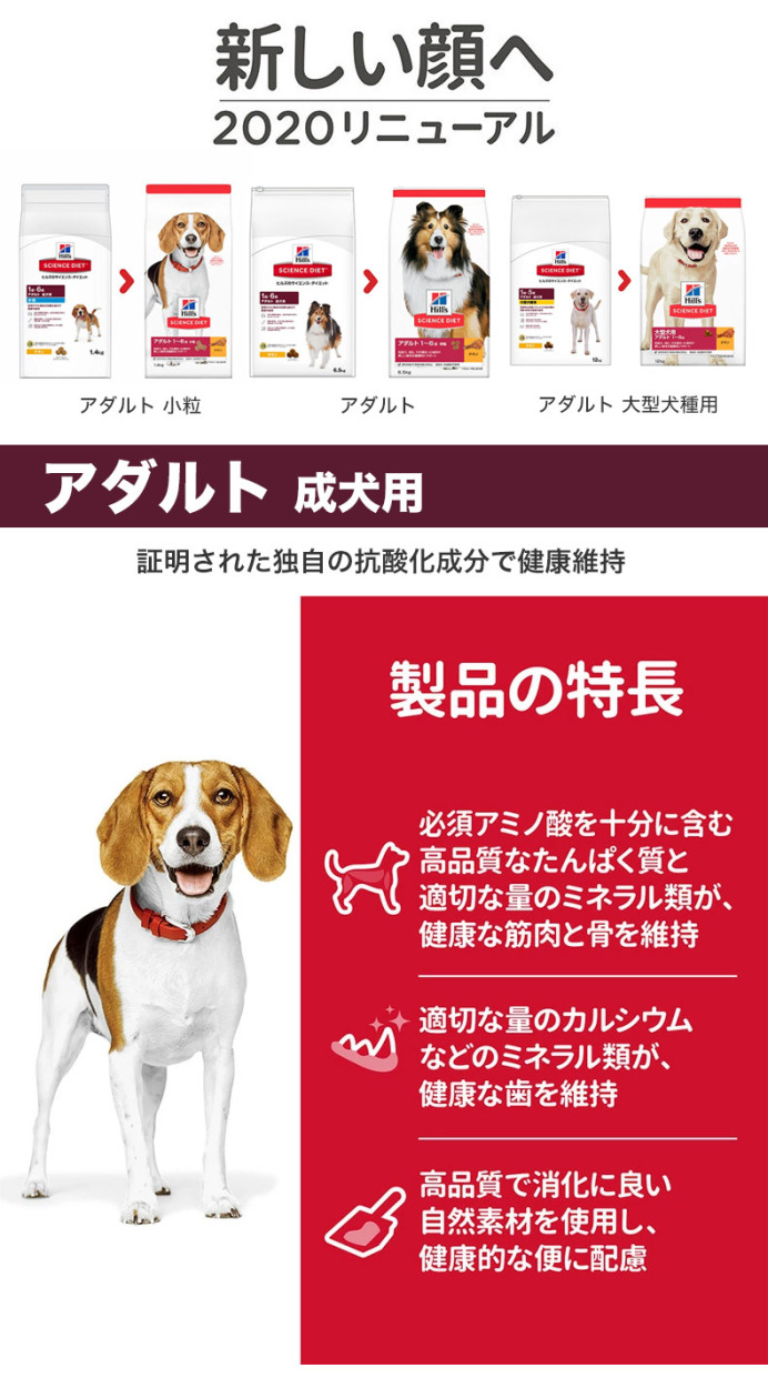 モコペット - アダルト 成犬用 1〜6歳（[サイエンス ダイエット]SCIENCE DIET）｜Yahoo!ショッピング