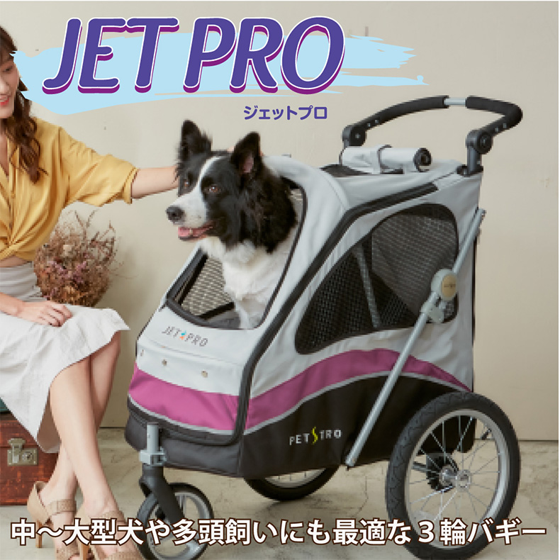 ファンタジーワールド 大型3輪バギー ジェットプロ JetPro パープル キャリー・バッグ ペットカート 4995723703412  #w-168175-00-01 : w-168175 : モコペット - 通販 - Yahoo!ショッピング