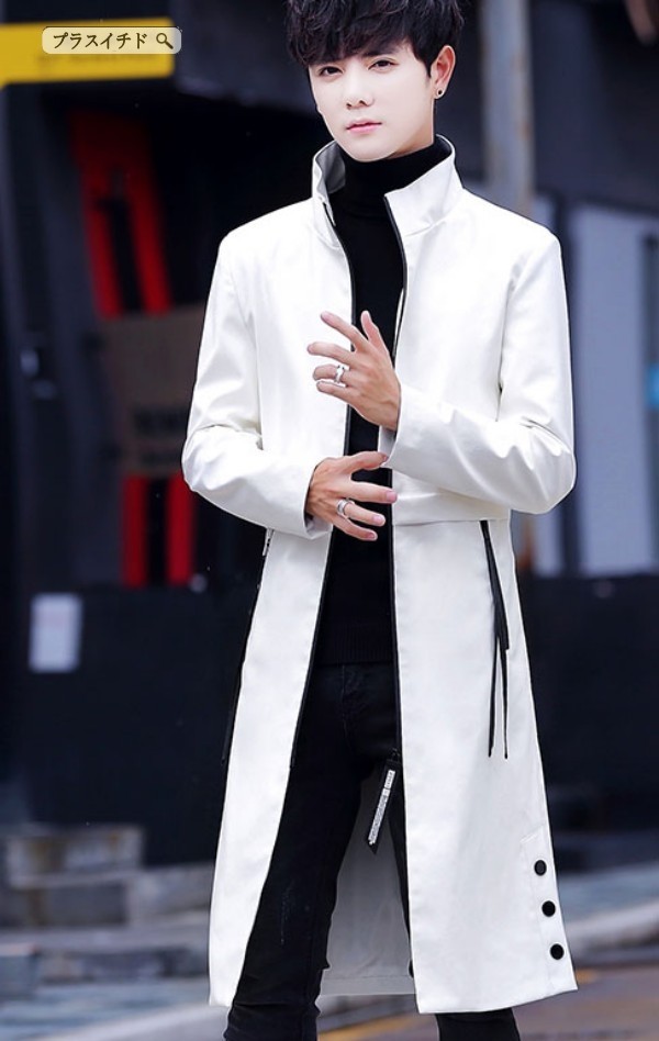 充実の品 ロング アウター 長袖 春秋 トレンチコート メンズ チェスターコート ジャケット アウ カジュアル トレンチ サイズ L Comptonmarbling Co Uk