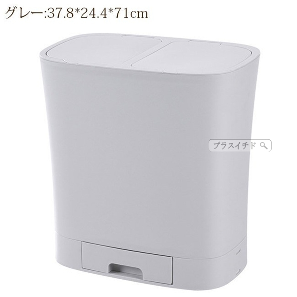 ゴミ箱 2段 分別ごみ箱 大容量 取り外し可能な内部バケツ ダブル層 ダストボックス フタ付き 引き