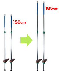 スライドタイプ（のびのび）150cm-185cm