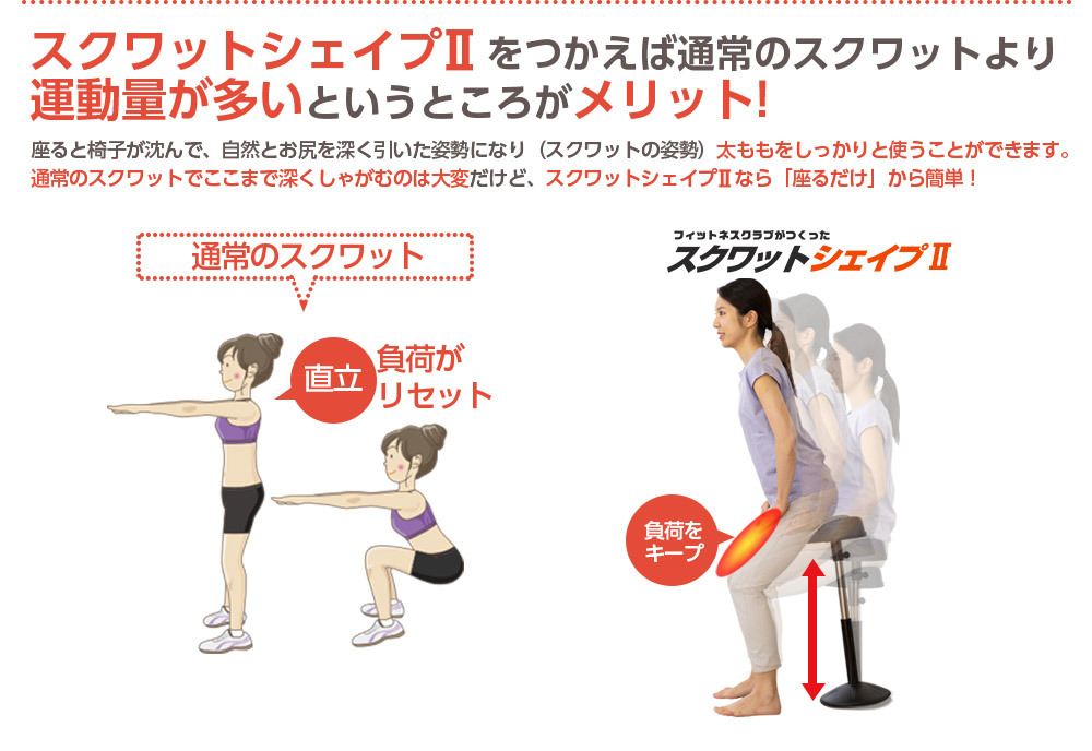 Amazon | 東急スポーツオアシス スクワットシェイプ 椅子