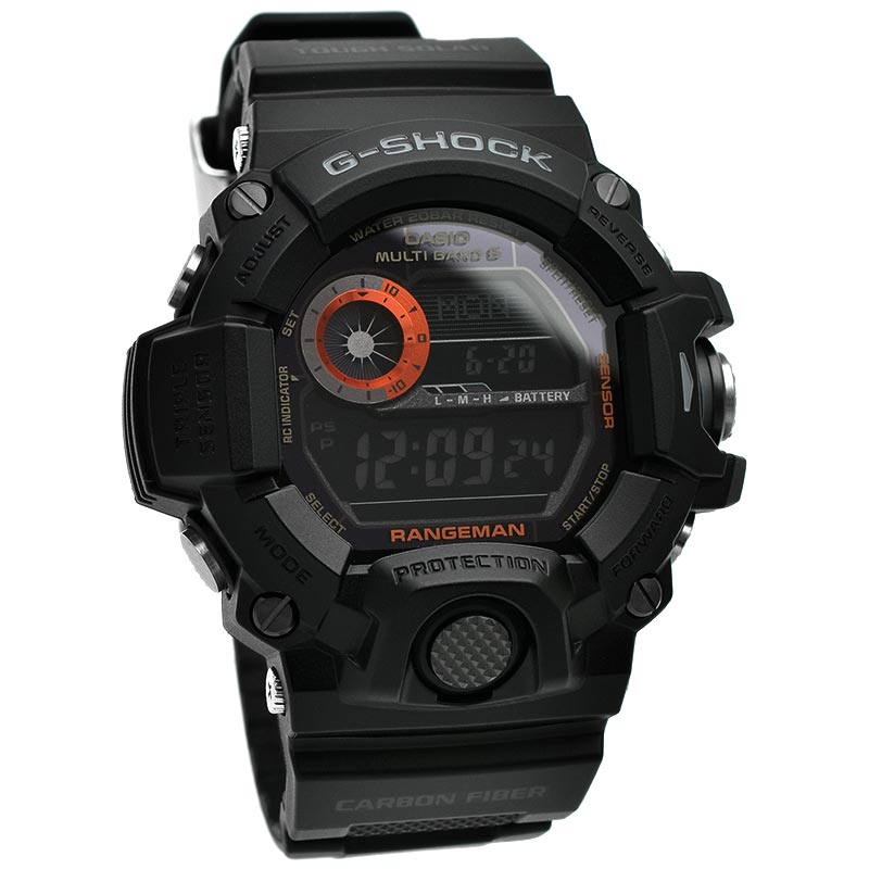 G-SHOCK Ｇショック カシオ CASIO レンジマン 世界6局ソーラー電波 