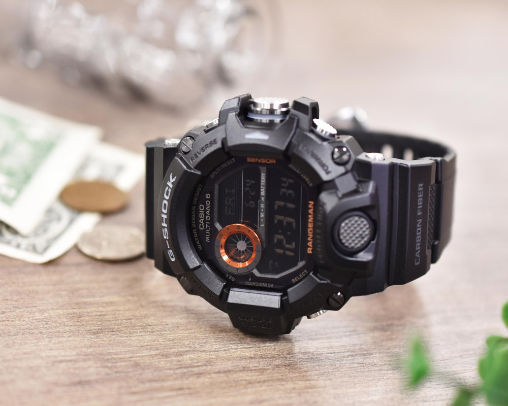 G-SHOCK Ｇショック カシオ CASIO レンジマン 世界6局ソーラー電波 メンズ 腕時計 GW-9400BJ-1JF