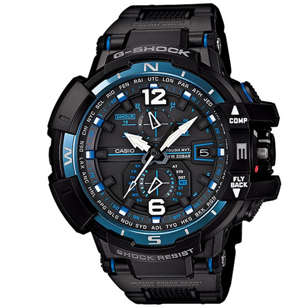 カシオ Gショック ソーラー電波 GWN-1000B-1BJF メンズ