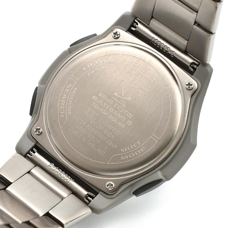 カシオ WAVE CEPTOR腕時計レディースWVA-M630TDE-19AJF 自分でバンド調整可】【国内正規品】CASIO(カシオ) wave ceptor