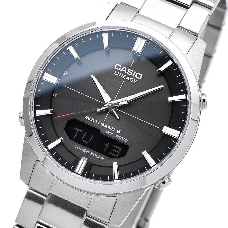 カシオ リニエージ CASIO LINEAGE ソーラー電波 メンズ 腕時計 LCW-M170D-1AJF