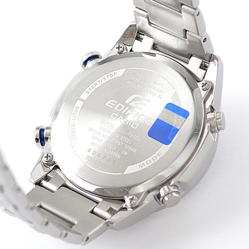 カシオ エディフィス EDIFICE ソーラー電波 EQW-T630JD-2AJF メンズ