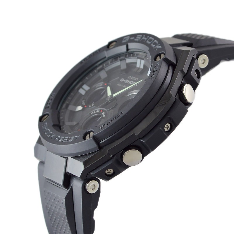 G-SHOCK Gショック カシオ ジーショック CASIO Gスチール ソーラー電波 メンズ 腕時計 GST-W100G-1BJF(予約受付