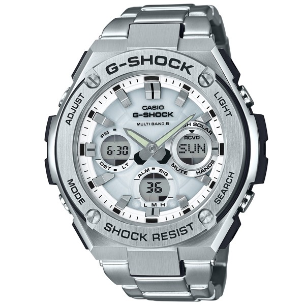 カシオ Gショック G-SHOCK Gスチール ソーラー電波 GST-W110D-7AJF