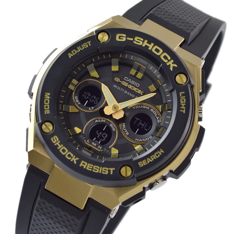 カシオ Gショック CASIO G-SHOCK GST-W300G-1A9JF 電波 ソーラー 電波