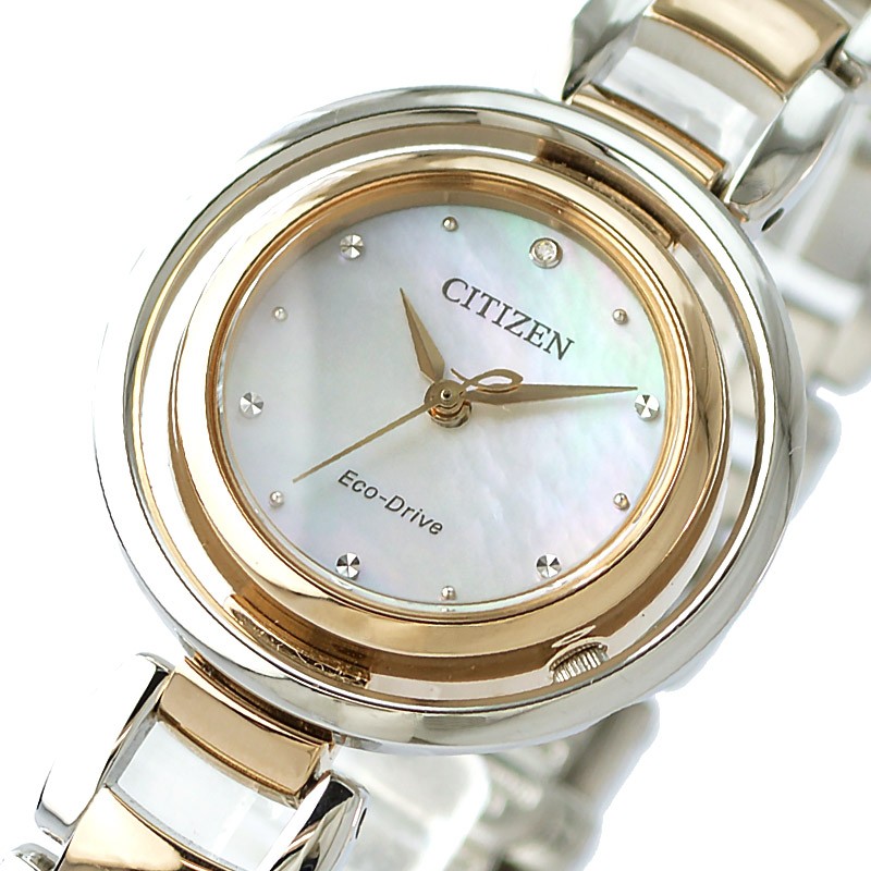 シチズン エル CITIZEN L エコドライブ レディース 腕時計 EM0666-97D 