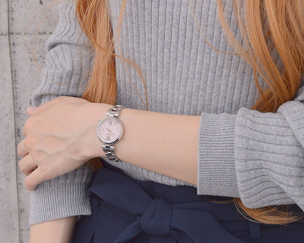 ピンク・◦ セイコー レディダイヤ SEIKO LUKIA SSQV047 腕時計本舗