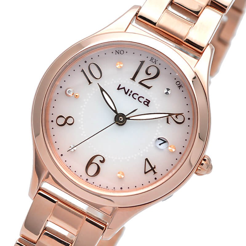 シチズン ウィッカ ハッピーダイアリー ソーラー電波 KS1-261-91 レディース