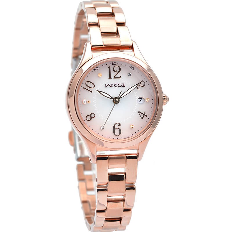 シチズン ウィッカ ハッピーダイアリー ソーラー電波 KS1-261-91 レディース