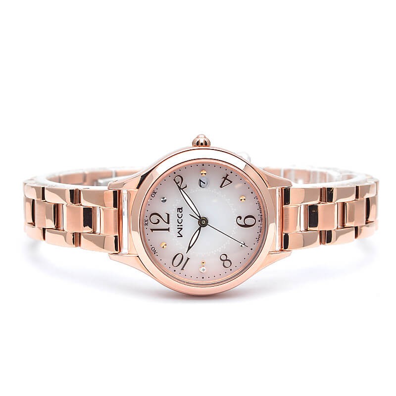 シチズン ウィッカ ハッピーダイアリー ソーラー電波 KS1-261-91 レディース