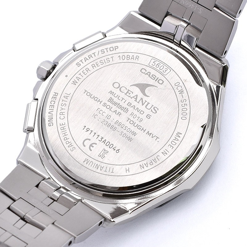 カシオ オシアナス CASIO OCEANUS マンタ メンズ 腕時計 OCW-S5000E 