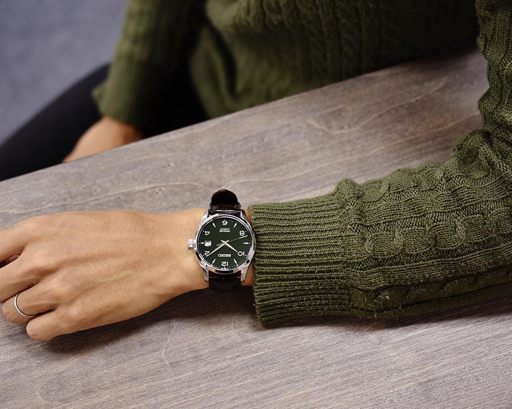 セイコー プレサージュ 琺瑯 限定モデル 腕時計 メンズ 自動巻き